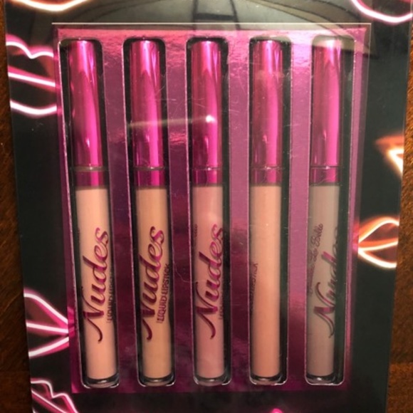 Jasmine La Belle Makeup 5 Pc Matte Nudes Lip Gloss Gift Set Poshmark